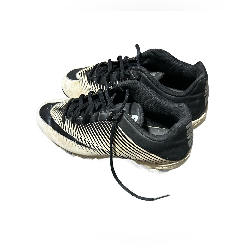 Black and White Athletic Cleets - Picture 3 of 12